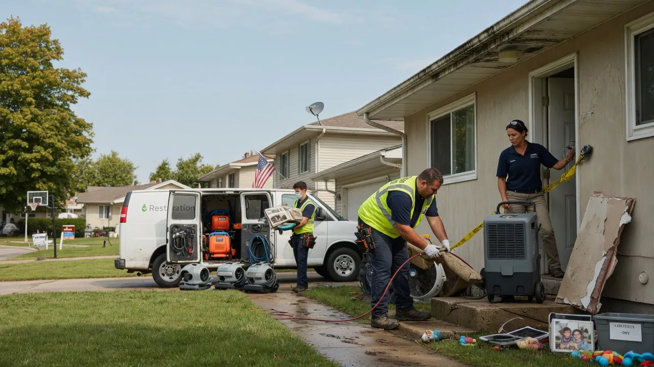 Water Damage Restoration in Clarendon Hills, IL near me